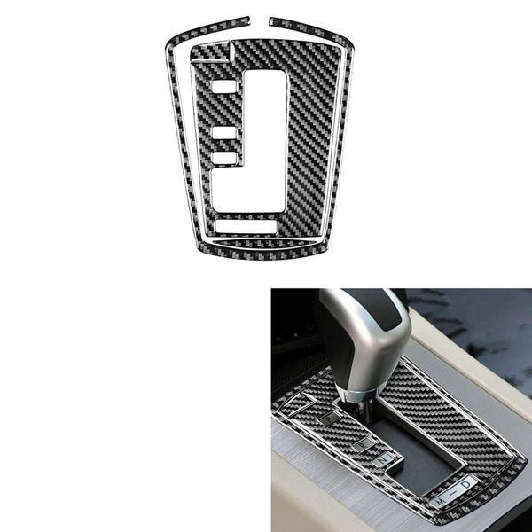 Soft Carbon Fiber Gear Shift Panel - Car Interior Accessory for Si Ba