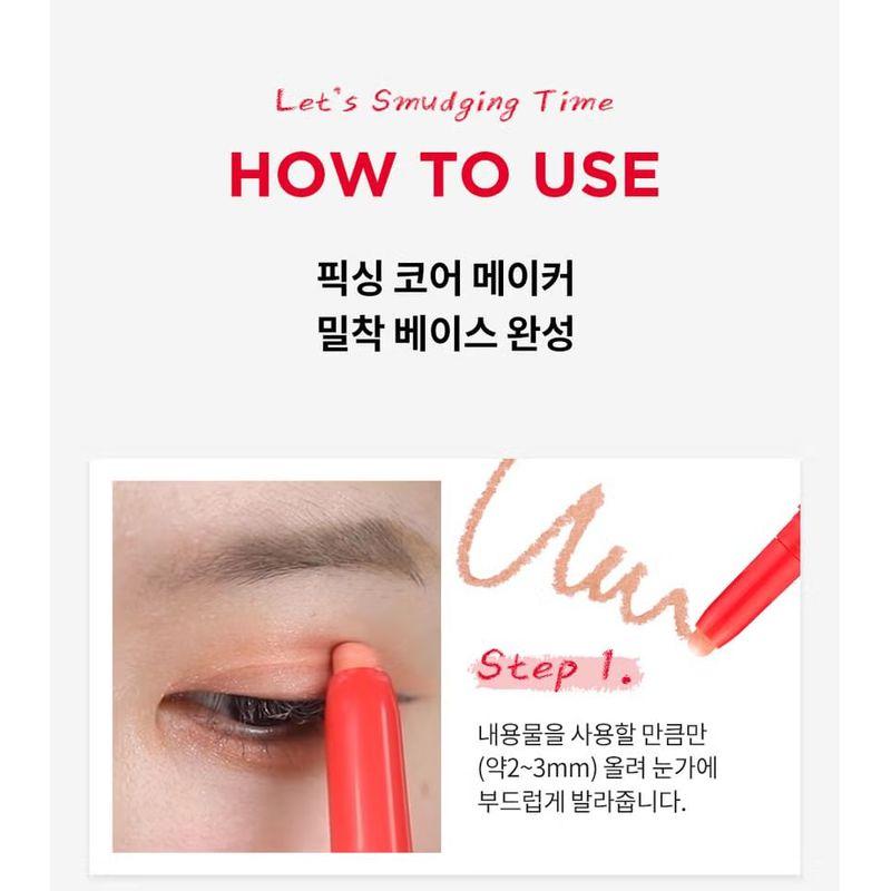 MERZY - Let's Smudging Eye Stick Shadow - 4 Colors