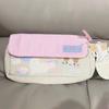 Multifunctional Stationery Bag Cat Cartoon Print Pencil Case Portable Pen Bag  Students