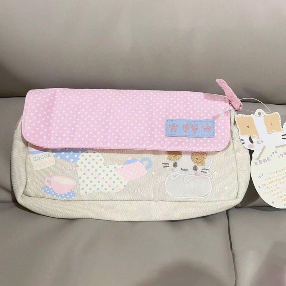 

Multifunctional Stationery Bag Large Capacity Pencil Case Portable Pen Bag Students