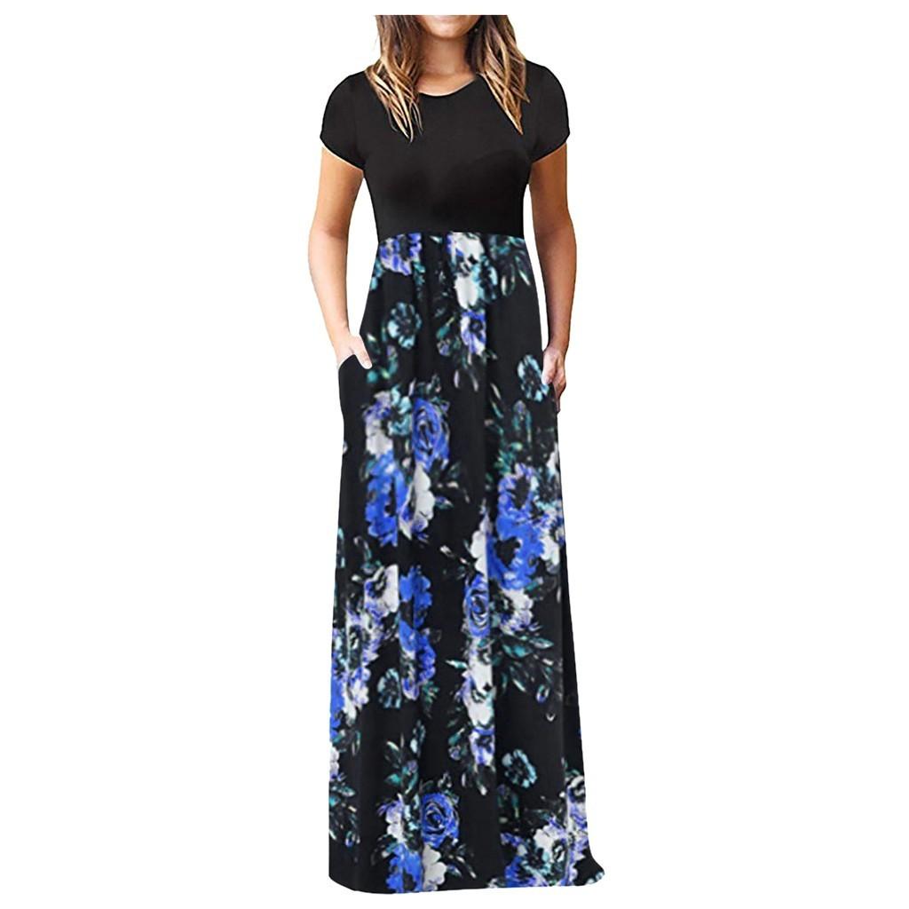 Rochie fără mâneci cu imprimeu geometric lejer pentru femei Fusta lungă