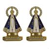 62KD Alloy Ritual Artifact With Precise Engravings Enamel Rhinestones Figurine For Prayer Corner And Collectors' Ornament