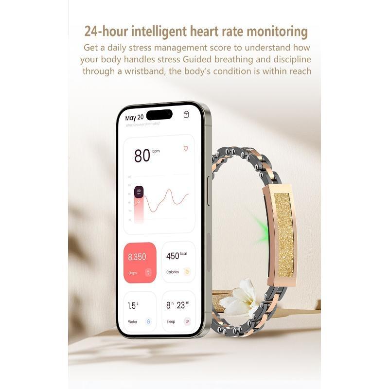 Health Smart Bracelet Ladies Heart Rate Monitor Fitness Tracker Women Band Sport Waterproof Smart Watch