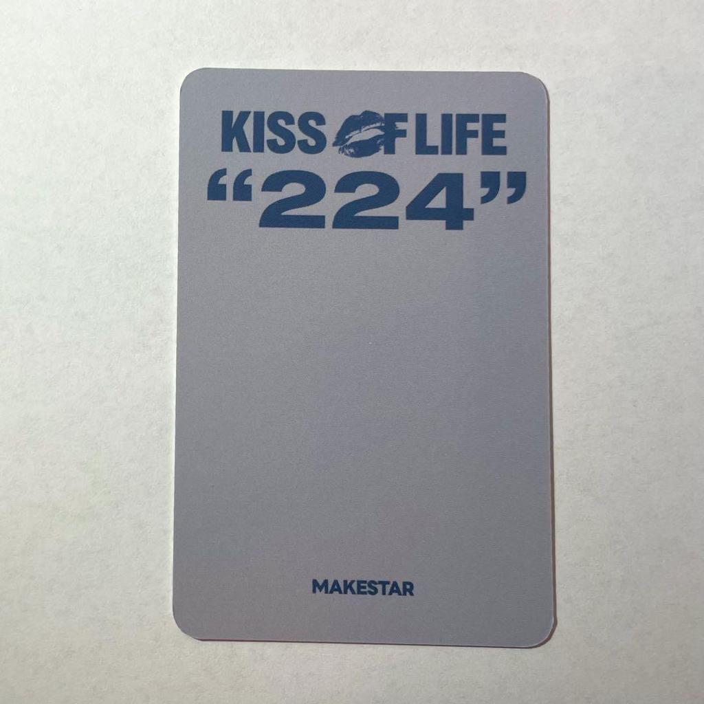 [USED] KISS OF LIFE Kiop Makestar Bonus Trading Card Natty