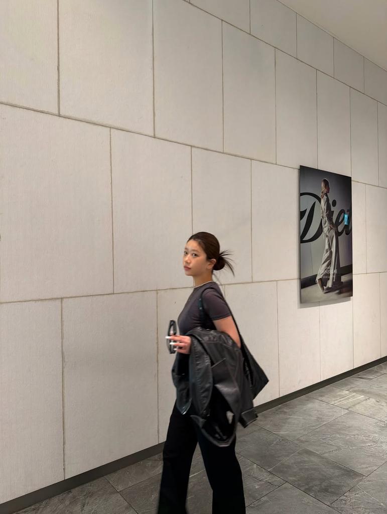 Yokitoki Side Shirring Drape Top [Charcoal]