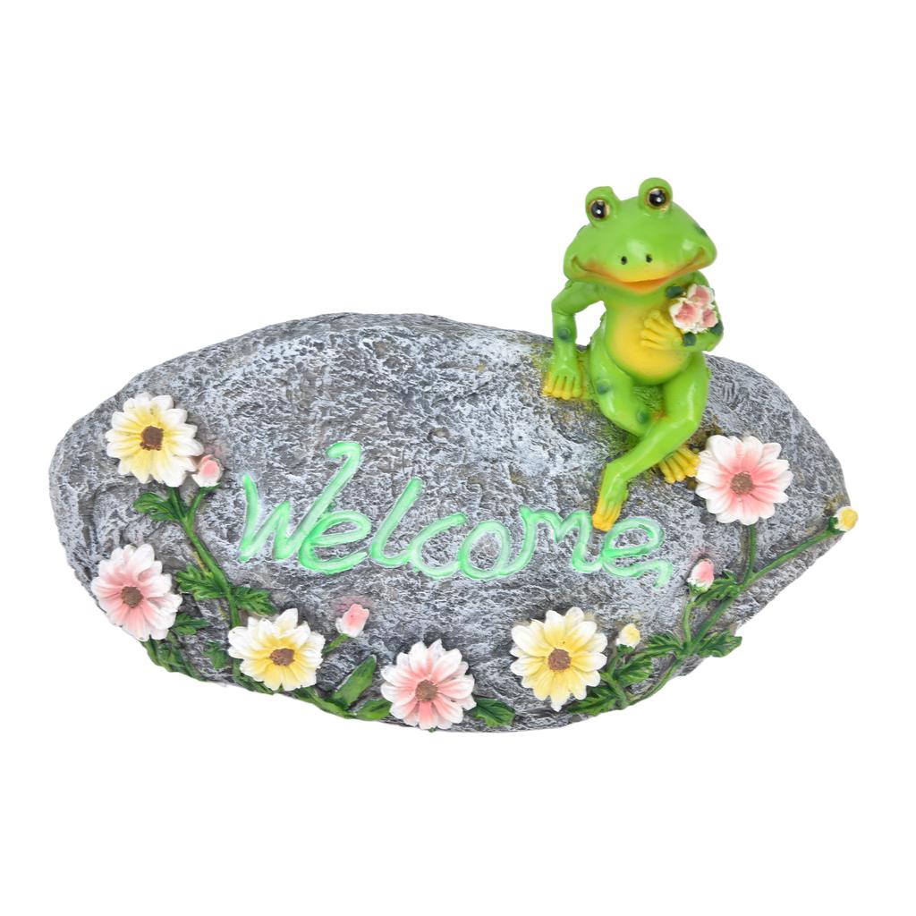 Frogs Sculpture Durable Waterproof Resin Highly Fine Loveliness Animal Ornaments for Living Room Decoration