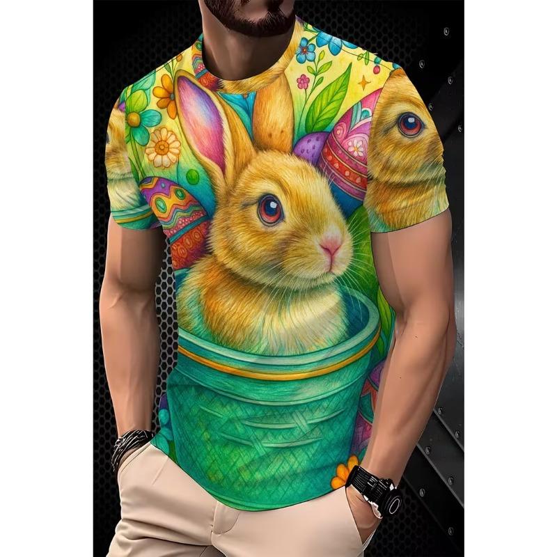 Men's 3D Jesus Graphic T Shirts Short Sleeve Casual Crew Neck Praying Hands