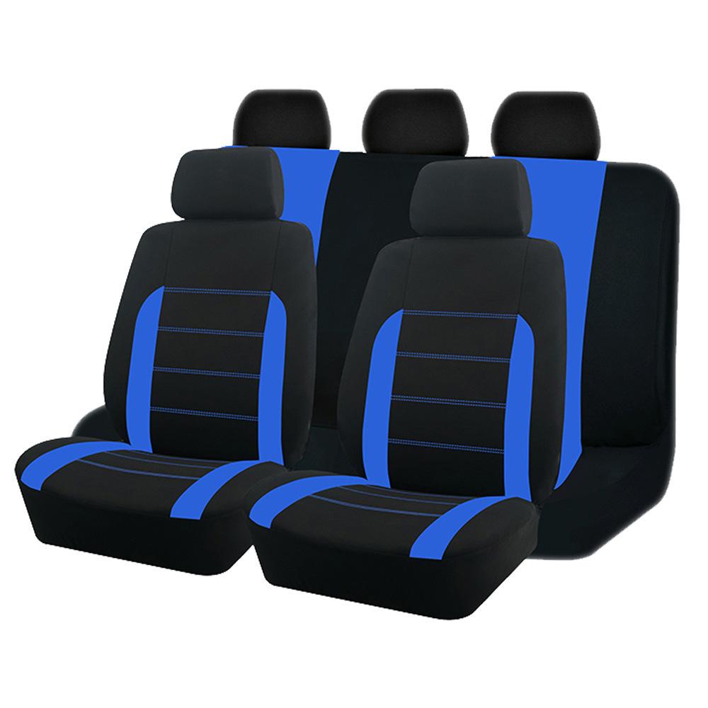 New High Quality Fashion Universal Full Set Car Seat Covers Auto Seat Decoration Rear Front Auto Seat Cover Car Protector Case Cover