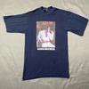 Vintage Elvis Gedenk-T-Shirt Klein Blau Ein Stich VTG 90er Unisex USA Hergestellt