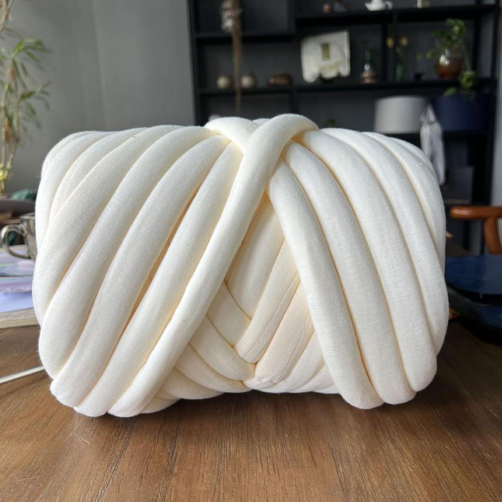 Cărticica Roșie DIY Fir Gros Lână Islandeză & Bumbac Pătură Tricotată Nordică