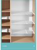 Extendable Nail-Free Layered Storage Dividers for Wardrobes, Cabinets, and Bathrooms