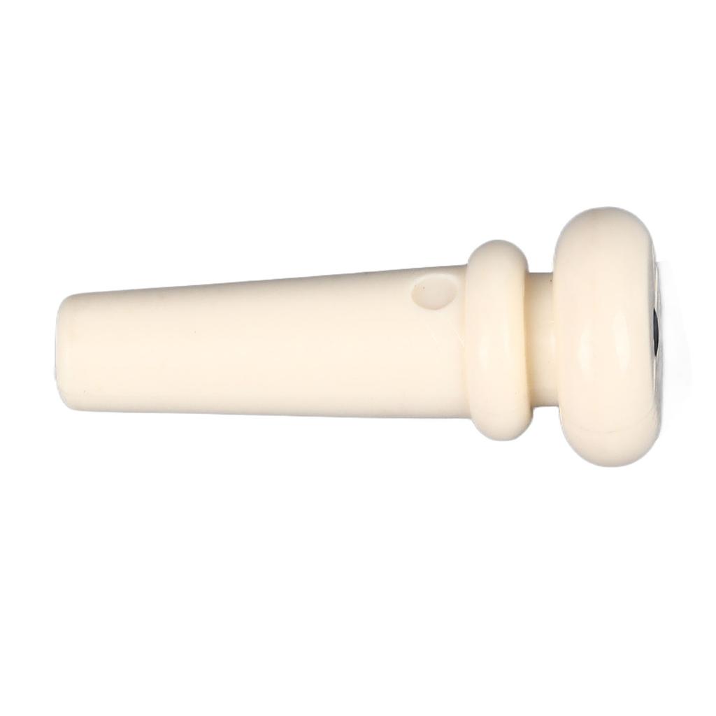 Acoustic Guitar Tailnail Peg Replacement Synthetic Plastic Bass String End Pin Button for Strap Fixing