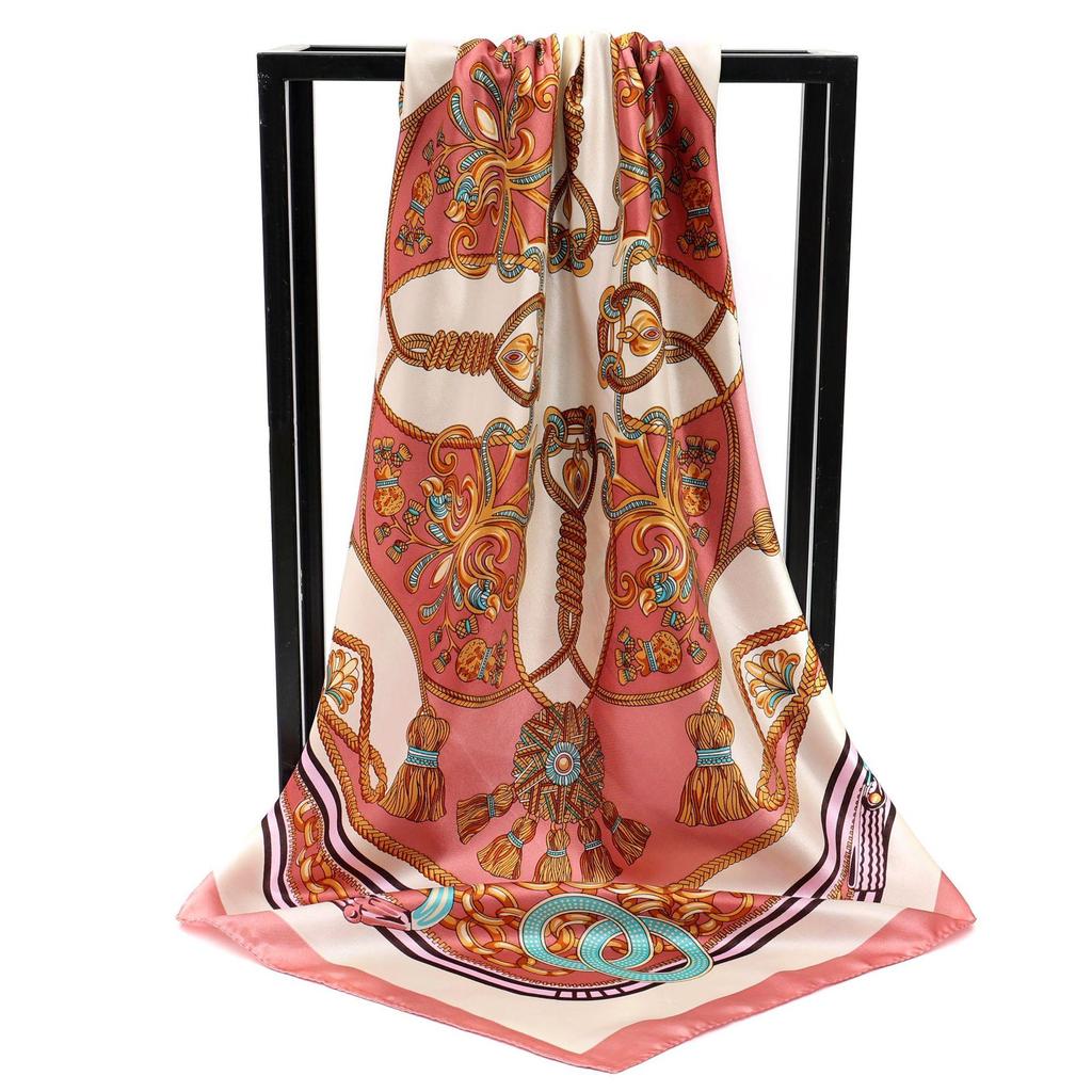 Long Silk Scarf for Women - Versatile Winter/Autumn Style Neckerchief, Fashionable and New 2021 Trend