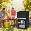 Upright Freezer Cover 22''L X 23''W X 34''H,  Oxford Mini Fridge Cover Protection for Outdoor Refrigerator Waterproof, Dustproof