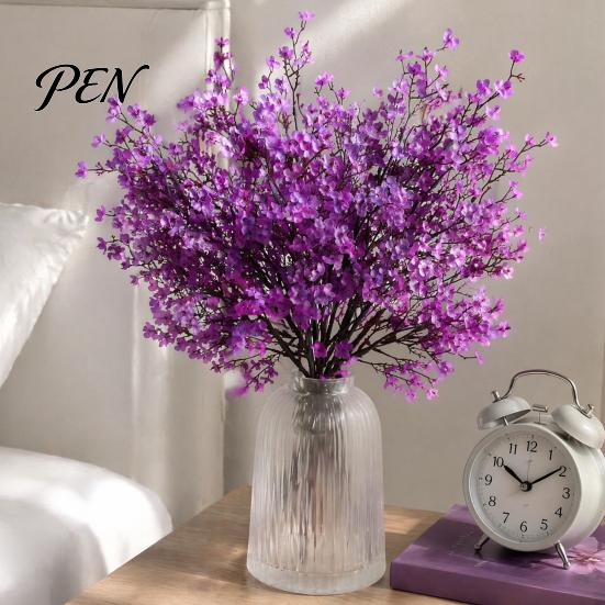 Versatile Flowers for Home Office Artificial Fall Indoor Outdoor Decor, Weatherproof Autumn Floral with Flexible Stems Arrangements Table Centerpiece