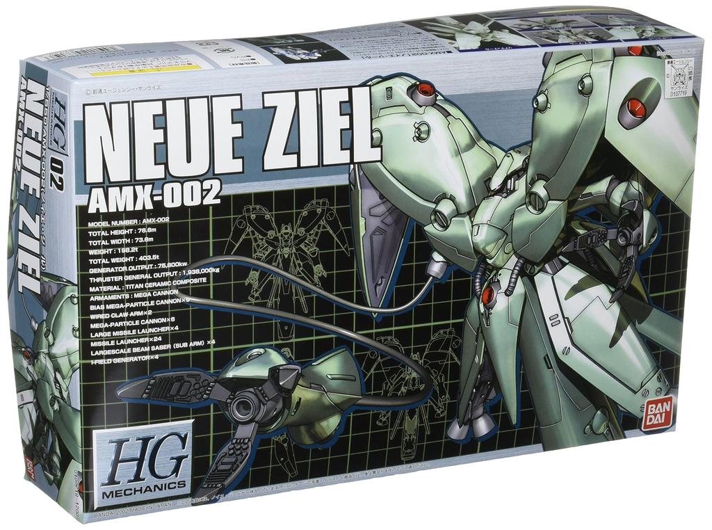 HGM 1/550 AMX-002 Neue Zeal (Mobile Suit Gundam 0083 STARDUST MEMORY)