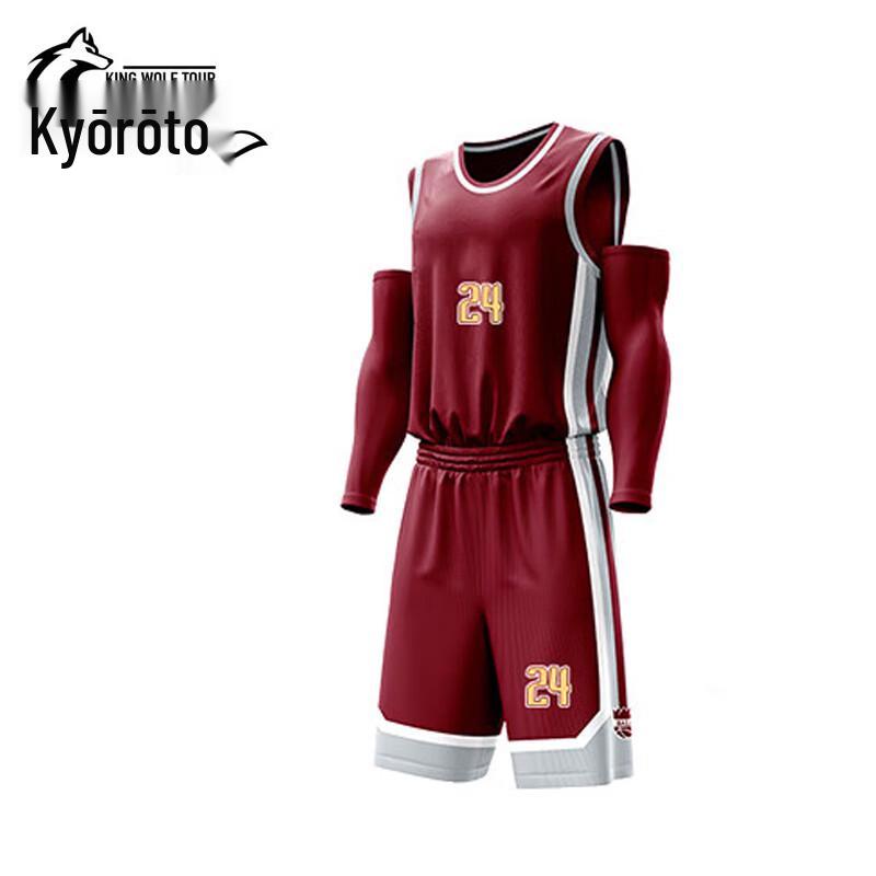 Quick-Dry Basketball Uniform Set M