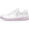 On THE ROGER Skateboard Shoes Women's Low Top White/Lily Pink 48.98959