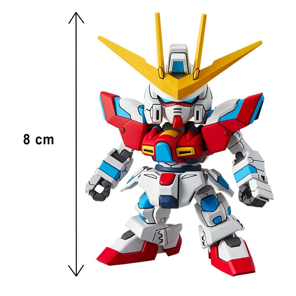 SD Gundam EX-Standard Try Burning Gundam Model Kit - Pre-Colored Plastic Model