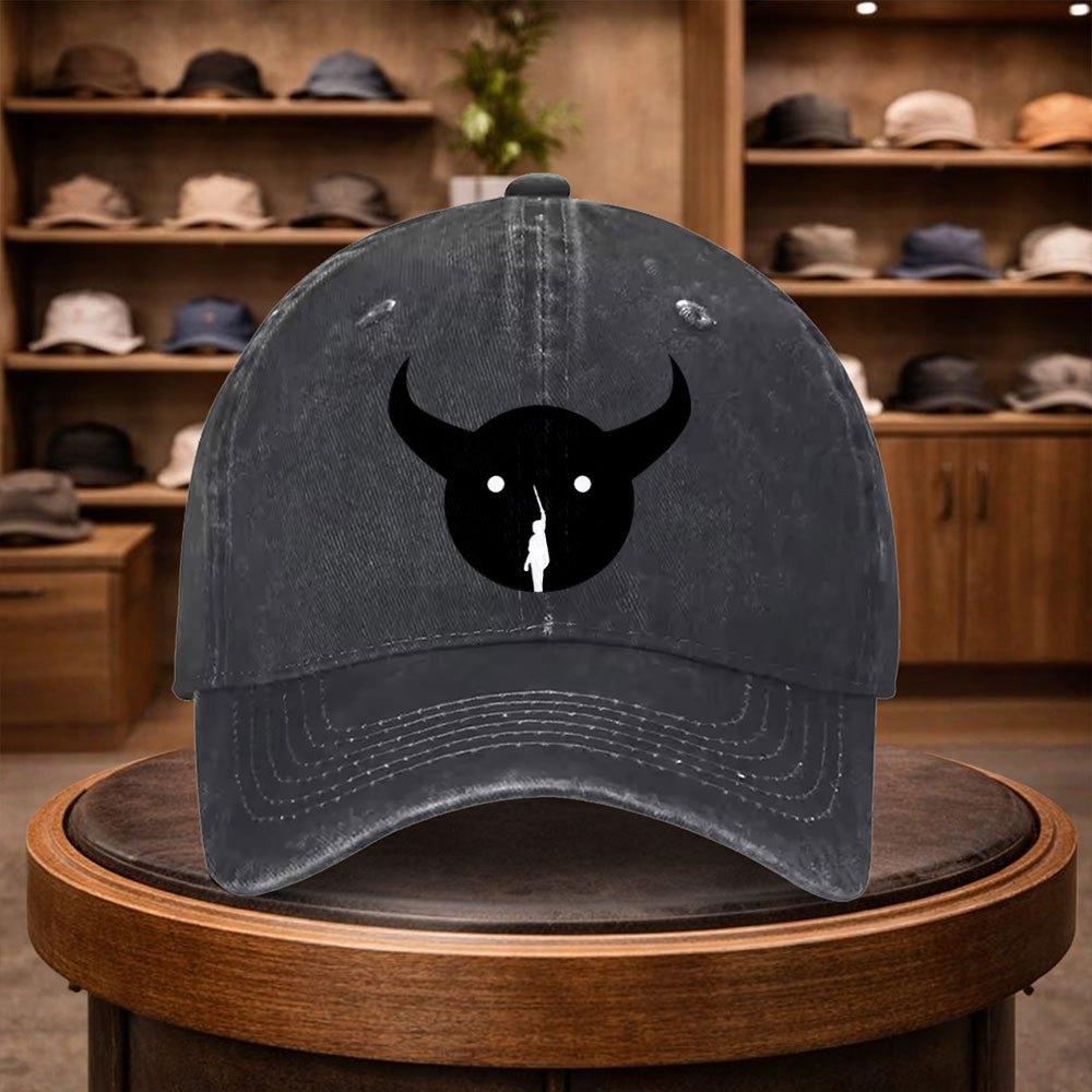 Unisexs Magic Minotaur Baseball Cap Outdoor Fashion Adjustable Casual Hat Urban Style Lightweight Fashion Duckbill Cap Four S