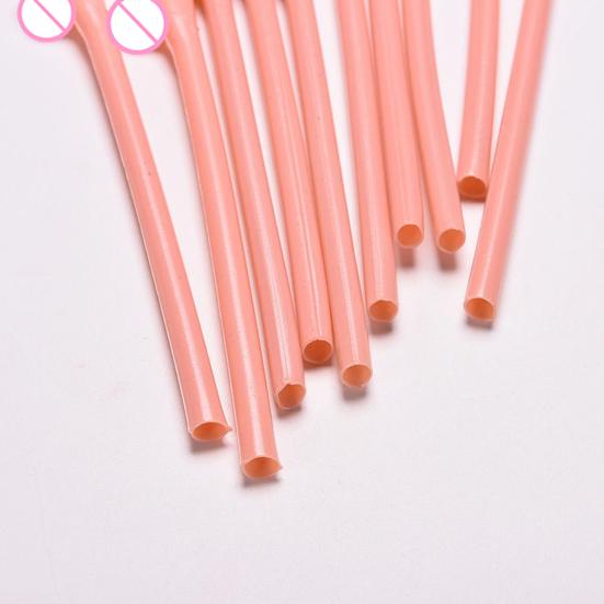Fun Plastic Straws for Parties Reusable Naughty Drinking Straws Humorous Colorful Straw Creative Bachelorette Birthday Wedding Decorations