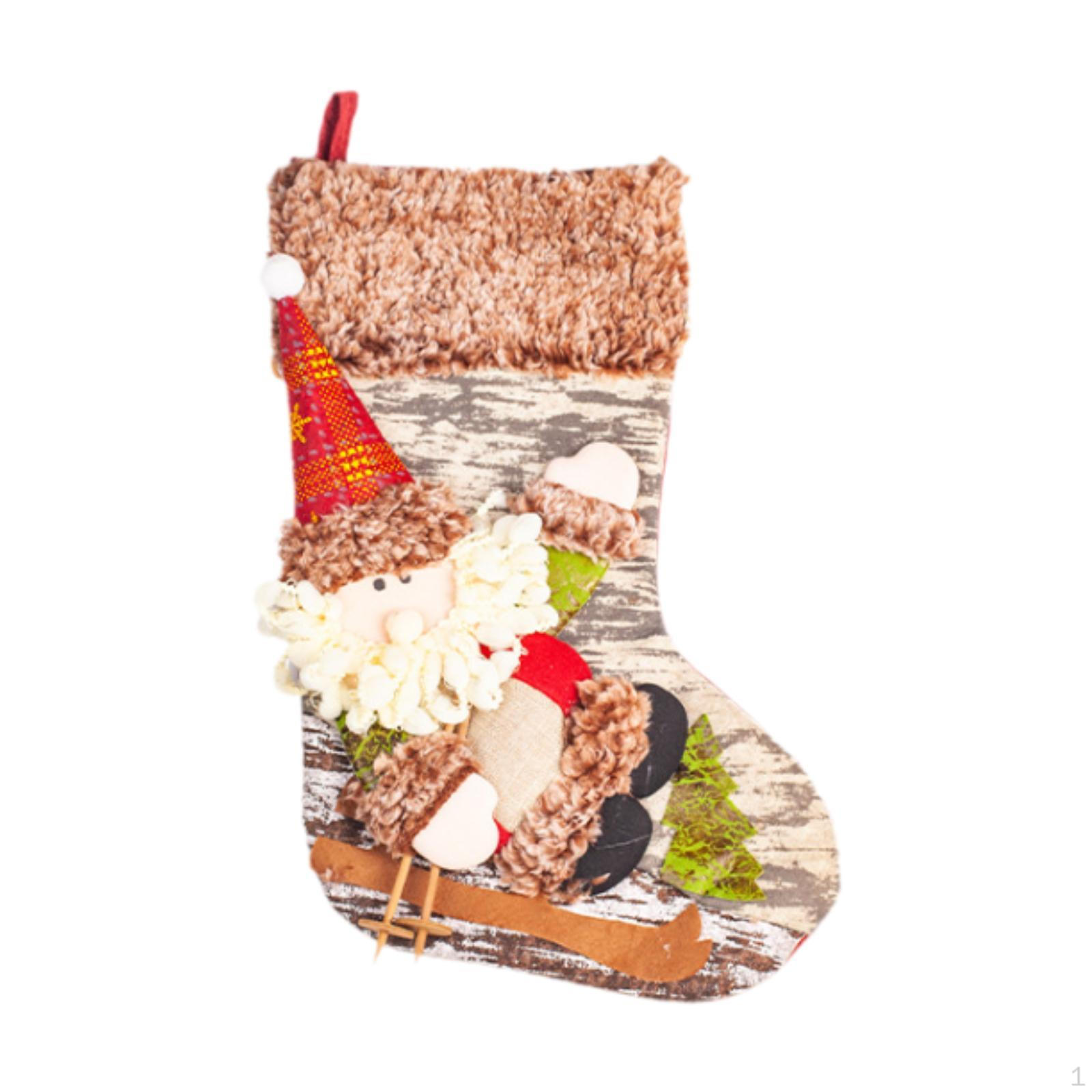 

Рождественский подвесной чулок носок кулон креативный DIY поделки ручной работы домашний декор рождественская елка украшение