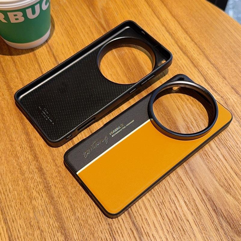 Nachtleuchtende Fluoreszierende Linie Zwei-Pigment Lederhülle Für VIVO X200 Ultra X200s X200 Pro mini X100S Pro Linsenschutzhülle