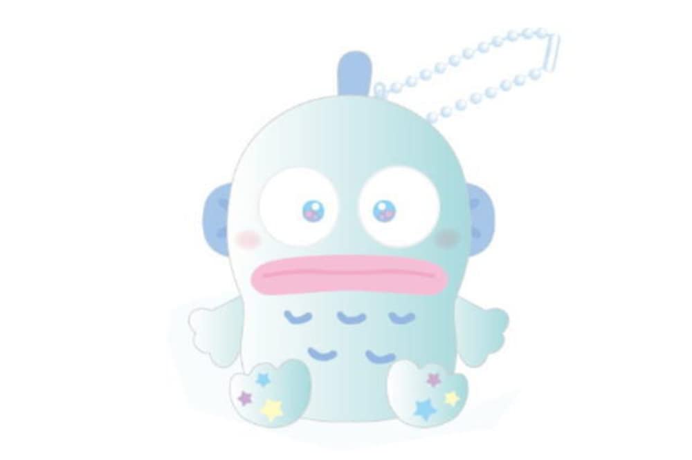 

SK Japan Sanrio Dreamy Plush Ball Chain Hangyodon
