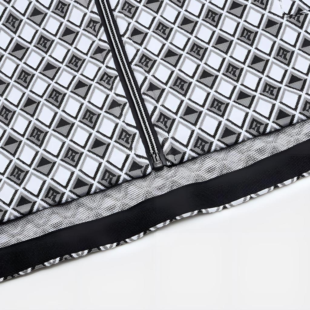 New FILA EMERALD Jacket Women's All Over Print 2 F11W414502F-ZB