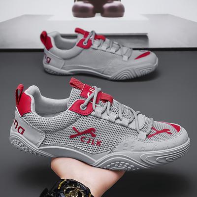 New Outdoor Fashion Cushioning Running Shoes Men's Breathable Mesh Shoes Lightweight Versatile Sports Shoes