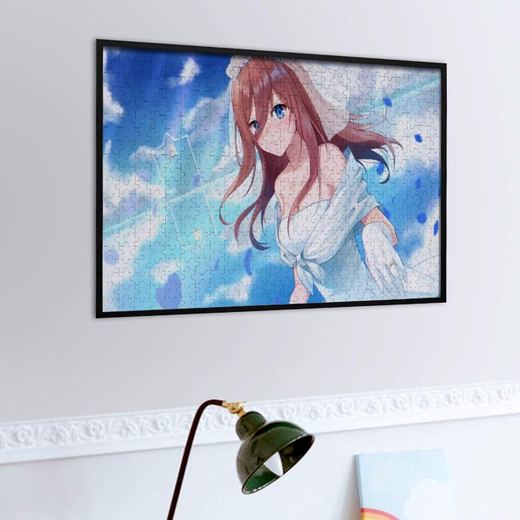 The Quintessential Quintuplets Jigsaw Puzzle Wooden Jigsaw Puzzle Wooden Puzzle for Adults Puzzle for Children Popular Anxiety and Stress Relief