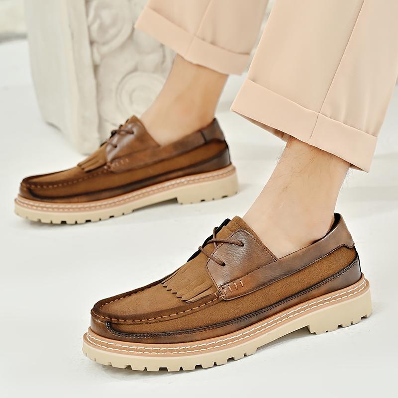 Men's Dress Business Leather Shoes Casual Lace Up Oxford