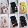 For Oppo Reno5 Pro Case Cute Cat Cactus Painted Soft Silicone Back Cover For Oppo Reno 4 5 Reno4 Reno5 Pro 5G Phone Cases Bumper