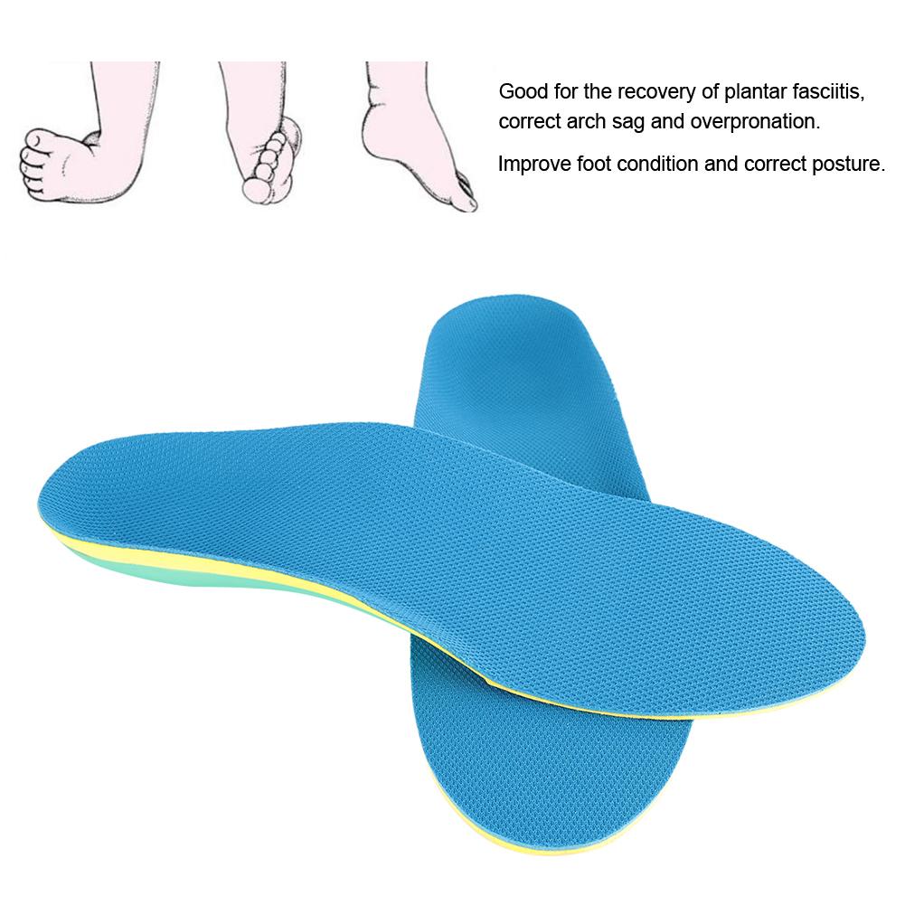 Men Women Flatfoot Orthotic Insole Arch Cushioning Fasciitis Pain Relief Correction Foot Pad