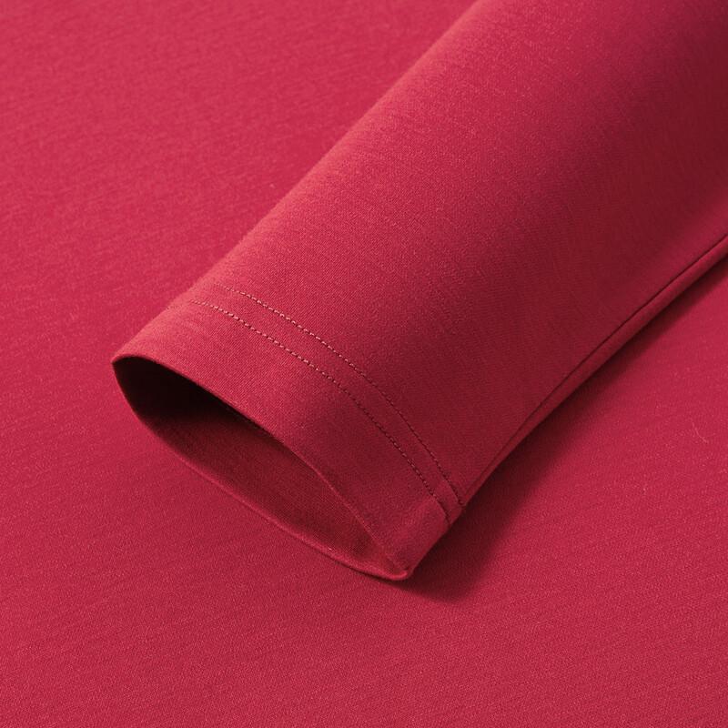 MONTAGUT Men's Cashmere Blend Semi-High Collar Polo Shirt