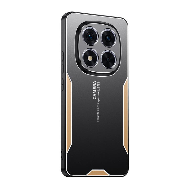 Luxury Metal Frosted Camera Lens protection Hard Back Case for Xiaomi Redmi Note 15 / Note 15 14 Pro+ / Pro Soft Bumper Cover