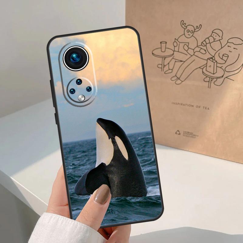 

Косатка Орка Для Honor Magic 8 Pro 7 6 5 Lite Чехол Для Honor Win RT 200 400 50 70 90 X8b X9a X9b X9c X9d Honor 90 Lite
