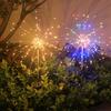 Solar Garden Lamp Colorful Fireworks Up To 200 Leds Christmas Party