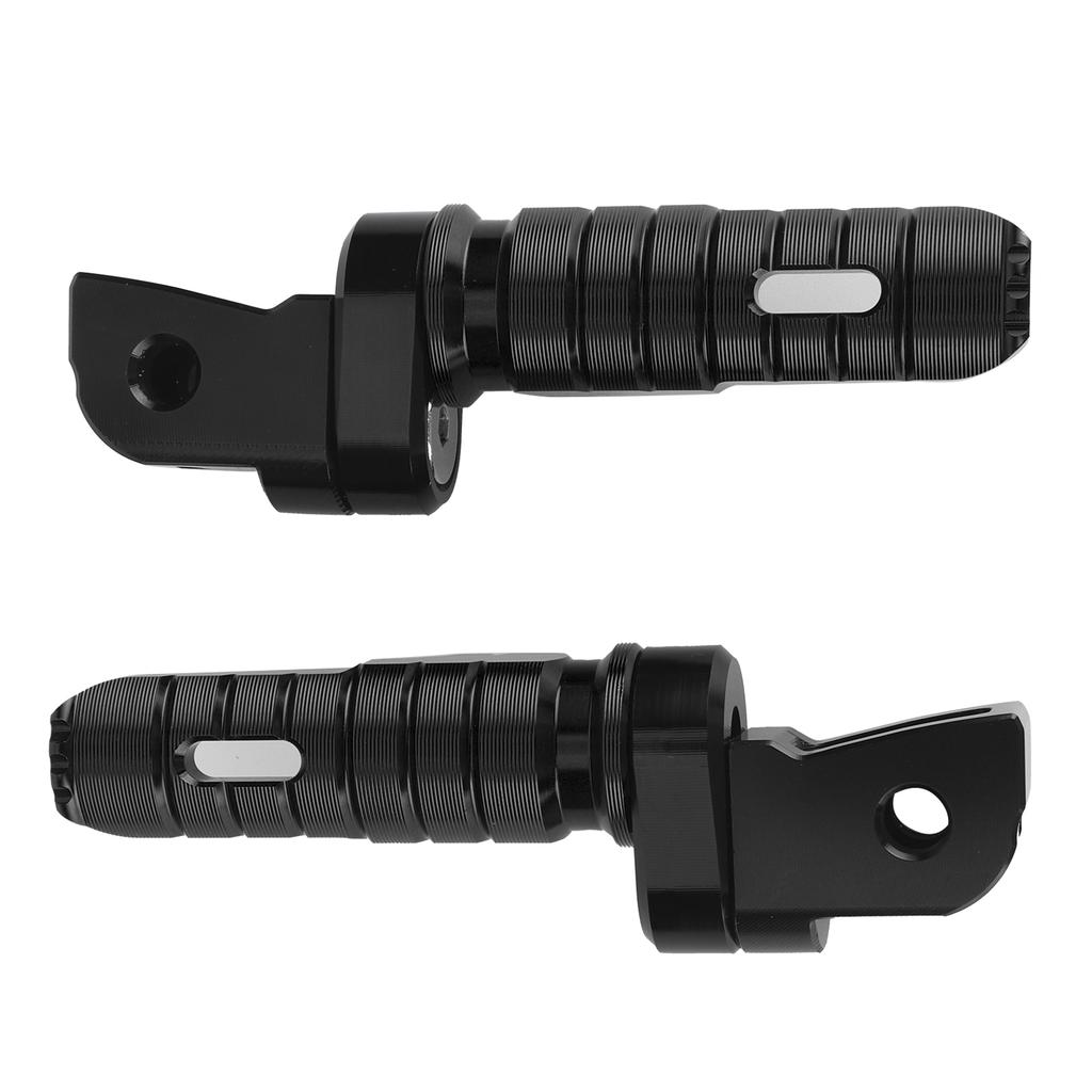 Pair Motorcycle Pedals CNC Aluminium Alloy Footpegs Anodizing Motorbike Foot Rest