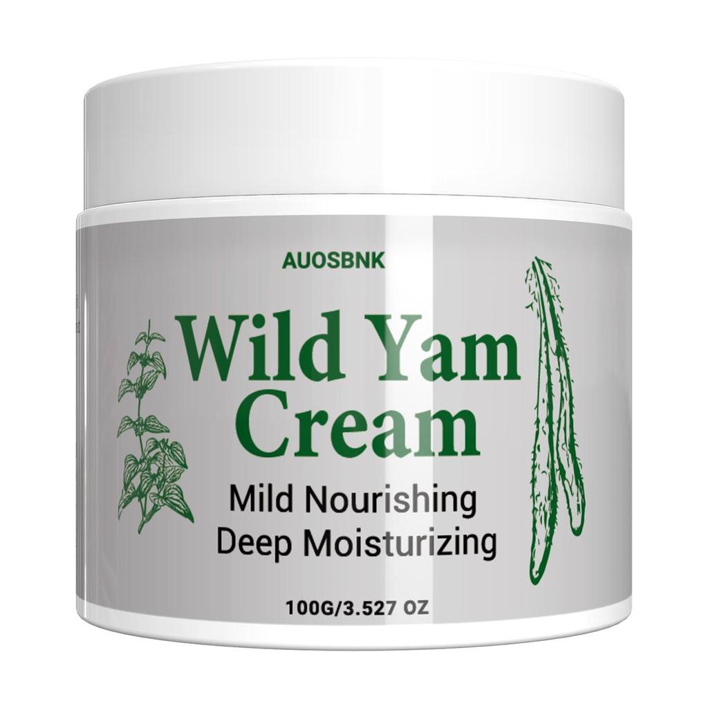100g-Wild Yam Cream, Natural Balancing Cream for Women Soothing Support for Midlife Wellness, Deeply Nourish & Moisturize the Skin