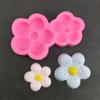 DIY Silicone Molds 6 Cavities Cake Fondant Chocolate Baking Moulds Plum Shapes Perfect Gifts for Girls and Baking Lovers