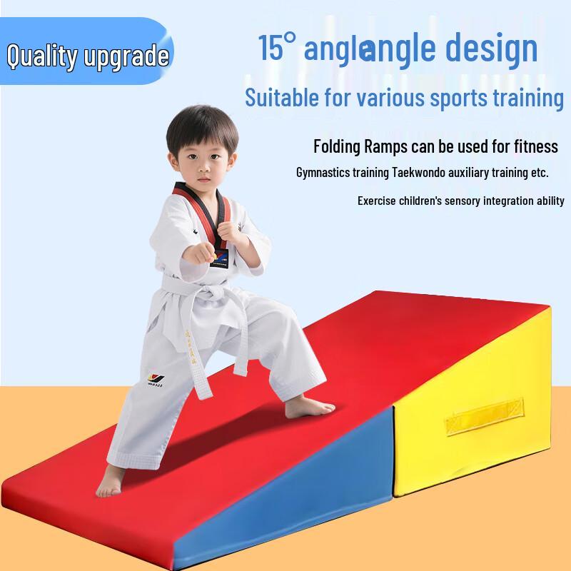 Yuanjian Children s Foldable Gymnastics Triangle Slope Mat