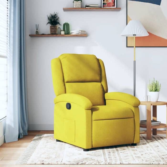 VidaXL Recliner Armchair, Relaxation Chair with Backrest and Footrest, Reclining Seat, Living Room TV Armchair, 371804