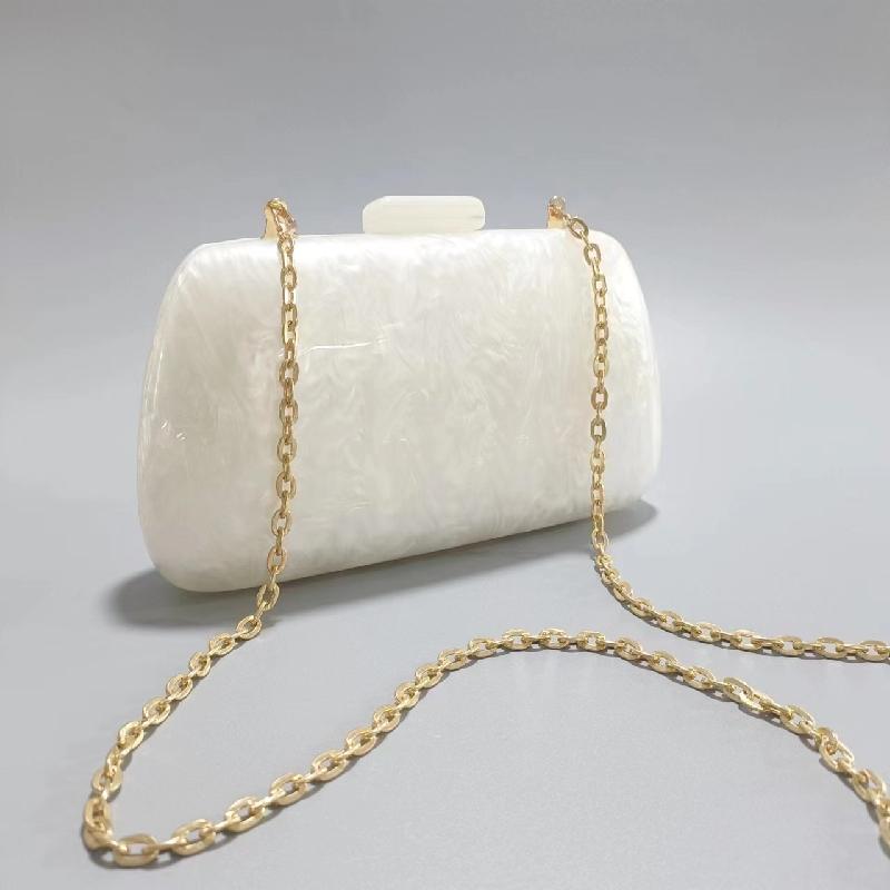 Evening Dress Bag Luxury Designer Hand Bags For Women Wedding Banquet Clutch Acrylic Shoulder Crossbody Shell Original Mark Bags