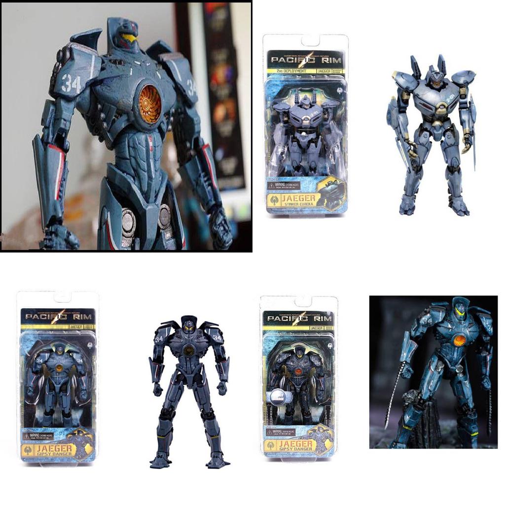 Pacific Rim Mecha Model Action Figure Dynamic Pose Clear Pvc Display Toy Gift