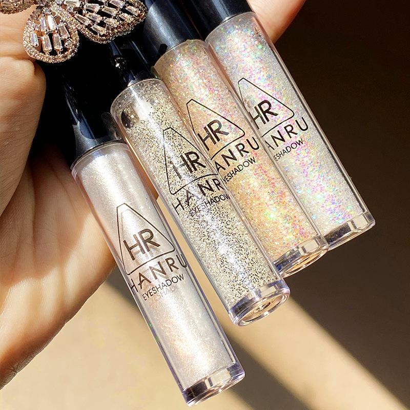 Shimmer Liquid Eyeshadow, Waterproof Long-Lasting Glitter Eye Makeup