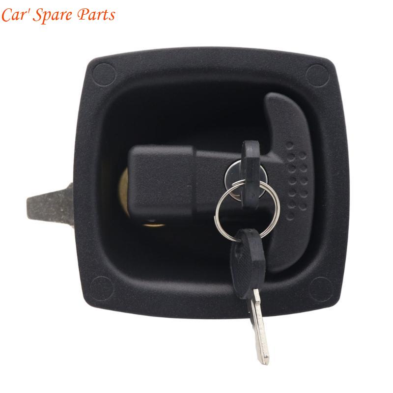 

Y4UA Waterproof Engineering Truck Vehicle Latchs Trailer Plane RVs Boats Cabinet Truck Toolbox Lock T Handle Lock Tool Latchs CN