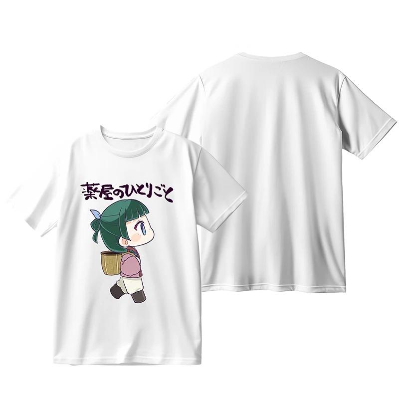 Summer Anime The Apothecary Diaries Oversized T Shirt Women Men O-neck Short Sleeve Funny Tshirt Maomao Cosplay Graphic Tees