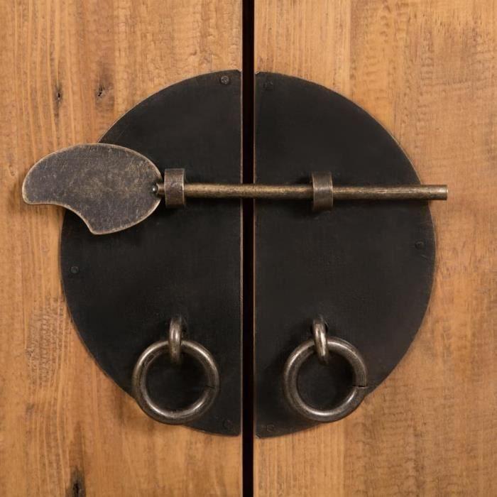 VidaXL Ensemble de salle de bains 5 pcs Pinède solide 275425