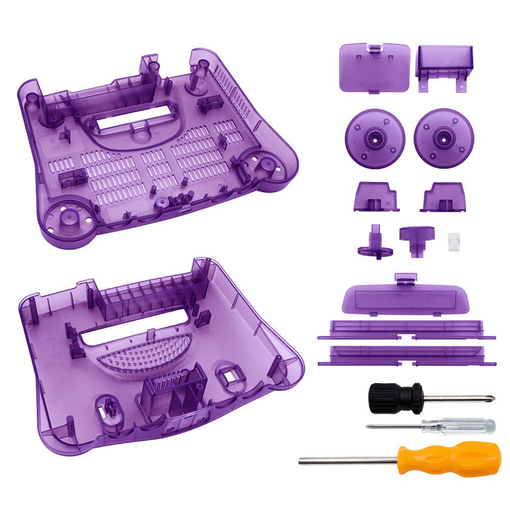 

Full Housing Case Shell Cover Replacement Kit for Nintendo N64 Game Console